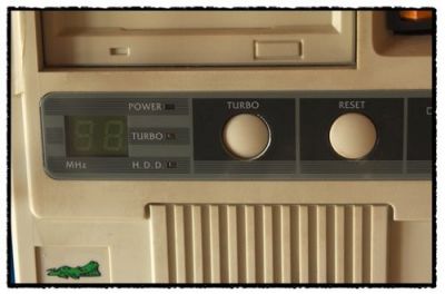 Ah, the long-gone days of the PC "Turbo" button.
