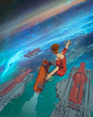 Sky Surfer by - ArtofBaka